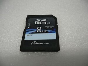 ◆新春大特価◆SDHCカード answer 8GB カードのみ