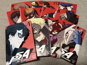 レン落 ケースなし DVD『ペルソナ5 全12巻 セット』送料185円 PERSONA5 アニメ 全巻