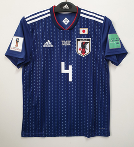 18W杯 日本 JFA Japan(H)#4 本田圭佑 HONDA 半袖 2014 WorldCUP adidas正規 セネガル戦仕様 JASPO S