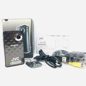 ★極上品★ ビクター JVC GC-FM1-V ブラック HD メモリーカメラ　＃262