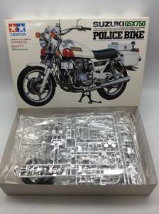 #3815 未組立 タミヤ スズキ GSX750 POLICE BIKE 1/12 TAMIYA SUZUKI ポリスバイク 旧車 No.20 プラモデル 当時物 レア 希少 現状品