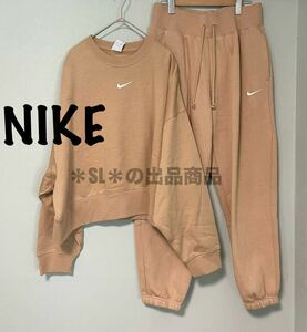 2XL 新品 NIKE ナイキ オーバーサイズ スウェット ドロップ ショート丈 クロップド フリース スウェットパンツ ジョガー フェニックス