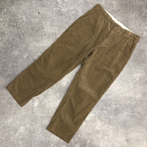 ● ENGINEERED GARMENTS エンジニアード ガーメンツ Corduroy Pants コーデュロイ パンツ ワーク カーゴ ブラウン 茶色 サイズM 104