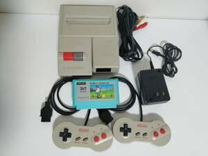 【ジャンク品】ニューファミコン ニンテンドー 本体＋コントローラ2個 NINTENDO 