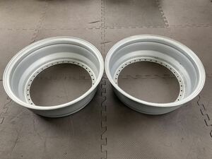 BBS 16inch 5.0J 純正 インナーバレル 2枚 カスタム軽、コンパクトカー リバレル等に BBS RS 5.0×16 inner barrels for sale