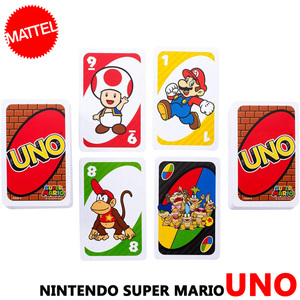 UNO ウノ スーパーマリオ 7歳から カードゲーム おもちゃ 新品 キャラクター ライセンス パーティゲーム マテル