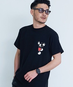 「Disney」 半袖Tシャツ M ブラック メンズ