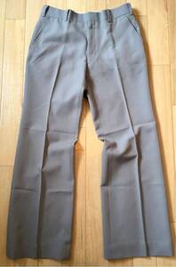 良品「Casual Slacks」レギュラーフィット L-Gray SIZE:33相当 日本製 80