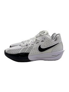 NIKE◆AIR ZOOM G.T. CUT 3 EP/ローカットスニーカー/27.5cm/WHT/DV2918-102