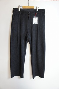 美品 15AW VICTIM ヴィクティム TUCK EASY PANTS タック イージー パンツ 黒 BLK VTM-15-P-122 サイズM 612L