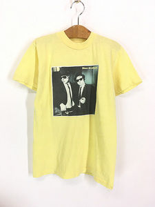 キッズ 古着 70s The Blues Brothers コメディ オールド ムービー Tシャツ L 14-16 古着