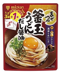 ミツカン まぜつゆ 釜玉うどんだし醤油 116g×6個