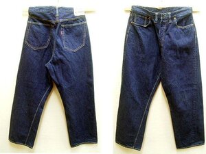 ◇即決[W33]濃紺 WAREHOUSE 70501SXX セコハン 大戦モデル 2ND-HAND ハイウエスト 12oz デニム パンツ■4993