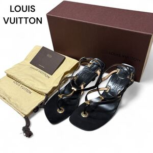 LOUIS VUITTON ルイヴィトン ビキニライン サンダル 37 1/2