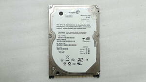 1円～ 2.5インチHDD Seagate Momentus 80GB ST980815A FW:3.ALC 5400rpm 9.5mm厚 IDE 中古動作品(A221)