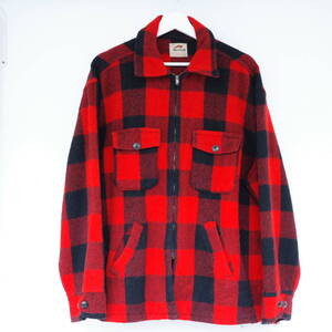 60s vintage Duxbak バッファローチェック ジャケット L-XLサイズ相当 Buffalo plaid Hunting Jacket