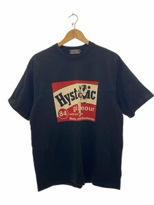 HYSTERIC GLAMOUR◆24SS/HG POLISH Tシャツ/XL/コットン/BLK/プリント/02241CT02