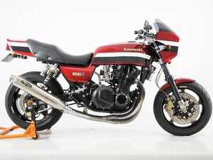 OHLINSフォーク NITRONサス しゃぼん玉ステム スカルプチャーSアーム DUOMOマグホイ FCRキャブ 他多数 Z1100GP 1982年 フルカスタム