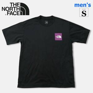 美品！速乾性、通気性バツグン！【 THE NORTH FACE (size S) 】ノースフェイス スモールロゴT 半袖Tシャツ NT31933Z ブラック