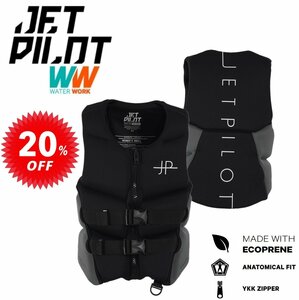 ジェットパイロット JETPILOT 2024 JCI認定 セール 20%オフ 送料無料 コーズ レディース ネオ CGA ベスト JA23207CGA ブラック 12/L