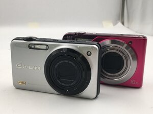 ♪▲【CASIO カシオ】コンパクトデジタルカメラ 2点セット EXILIM EX-ZR10/H10 まとめ売り 1218 8