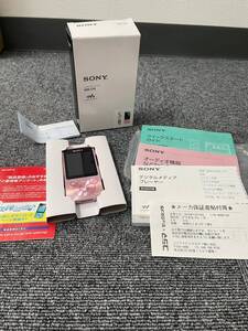 ウォークマン SONY DIGITAL MEDIA PLAYER NW-S14　ピンク　Sシリーズ　８GB　箱　説明書付き　23