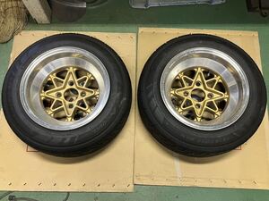 マルチレーシング MULTI RACING 8j Aタイプ 旧車 当時 深リム 114.3 テクノ 型