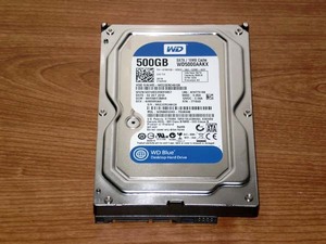 ★ 500GB ★ Western Digital Blue 【　WD5000AAKX　】 良品 ★856