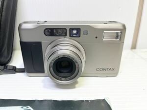 ◎1円〜CONTAX TVS Ⅱ コンパクトフィルムカメラ コンタックス 通電確認のみ ジャンク扱い