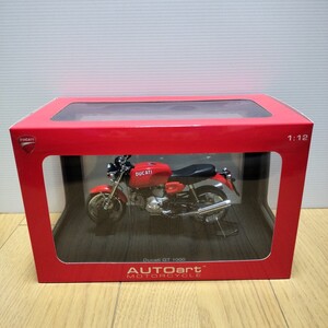 AUTOart【1/12　DUCATI　GT 1000】RED　ドゥカティ　ミニカー　オートアート