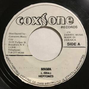 試聴 / HEPTONES / MAMA /Studio One/Coxsone/Reggae/Rocksteady/big hit !!/7inch