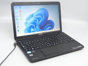 (2013)TOSHIBA最新Win11中古ノートパソコンPC 第3世代i3/15.6型/office/メモリ8G/SSD256G/内蔵カメラ/テンキー/新品無線マウス(T452/35HBY)