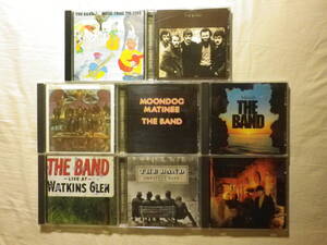 『The Band 関連アルバム8枚セット』(Music From Big Pink,Cahoots,Moondog Matinee,Islands,Live At Watkins Glen,Greatest Hits)