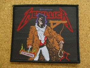 90s Metallica メタリカ Pushead オフィシャル ワッペン パッチ 1993/スラッシュ パスヘッド ヘヴィメタル バンド ヘビメタ バンド