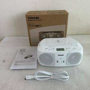 24名/A055400-2/P121-852/TN0【名古屋】TOSHIBA 東芝 COMPACT DISC PLAYER AM/FM STEREO RADIO CDラジオ TY-C12