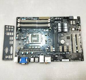 【中古パーツ】BIOS確認のみ、Z77H2-A3 V:1.0 マザーボード　LGA1155 ■MB1008