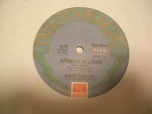 ●R&B UK SOUL DOWNBEAT 12inch●SISSY TAYLOR / WOMAN IN LOVE