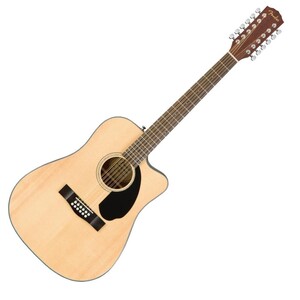 フェンダー アコギ Fender CD-60SCE Dreadnought 12 string WN Natural 12弦アコースティックギター