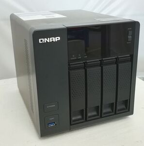 QNAP TS-453A 4ベイ 中古HDD 2.0TBx4 (鍵なし) RAID5構成 中古品 NAS ACアダプタ欠品 即日発送 一週間返品保証【H24111313】