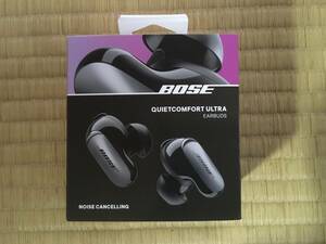 新品未開封　Bose QuietComfort Ultra Earbuds BLACK　ボーズ　ノイズキャンセリングイヤホン　ブラック　送料無料