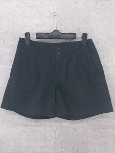 ◇ green label relaxing グリーンレーベルリラクシング UNITED ARROWS ショート パンツ サイズ36 ブラック レディース