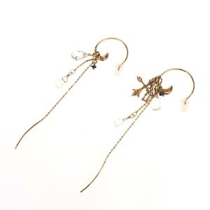 良好◆agete アガット K10ピアス ◆ ゴールドカラー K10YG レディース 総重量:2.5ｇ ピアス イヤリング jewelry ジュエリー