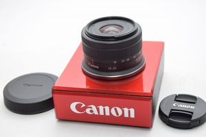 美品★Canon キヤノン RF-S 18-45mm F4.5-6.3 IS STM★