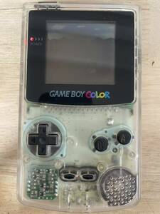 【限定即決】GAMEBOY COLOR ゲームボーイカラー本体 クリア C12107247 アドバンス 同梱可＊ソフトは別売り