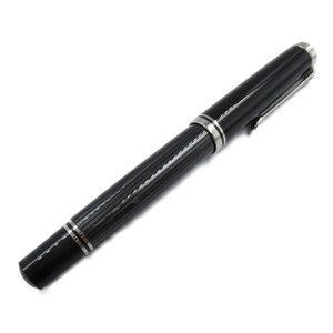 ペリカン スーベレーンM805ブラックストライプ 万年筆 ブランドオフ Pelikan K18WG（ホワイトゴールド） 万年筆 中古 キッズ