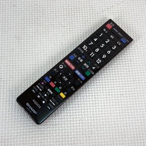 【現状渡し】 SHARP AQUOS LC-19K30-B/LC-22K30-B/LC-24K30-B/LC-32H30/LC-40H30 テレビ用 純正リモコン GB177SA 赤外線点滅確認 #1487-K