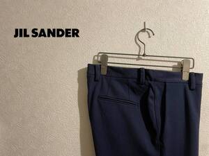 ◯ イタリア製 JIL SANDER レーヨン スラックス ショーツ / ジルサンダー ショート ハーフ パンツ 紺 ネイビー S Mens #Sirchive