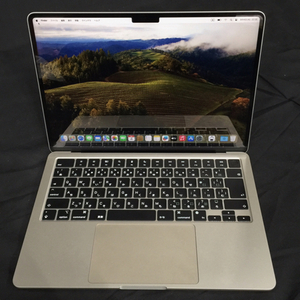 1円 美品 Apple MacBook Air 13.6インチ ノートPC A2681 2022 M2 16GB 512GB Sonoma 14.4.1