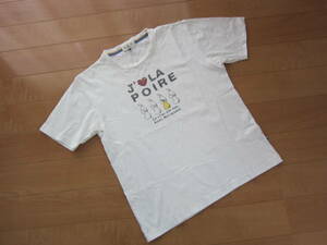 a.v.v HOMME　洋ナシ柄　半袖Ｔシャツ 