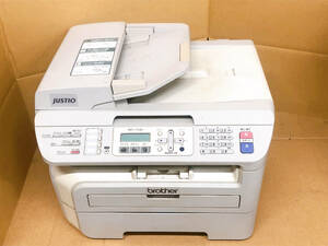 ◆brother ブラザー JUSTIO 複合機 MFC-7340 レーザープリンター◆中古品 FAX プリンター 白黒